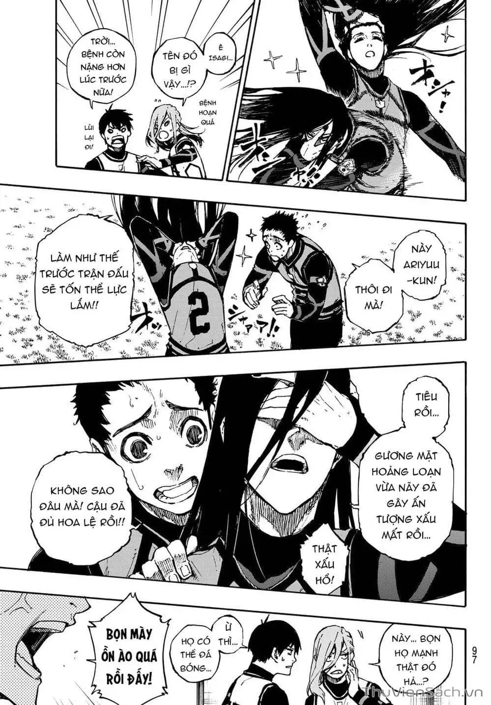 Truyện Tranh Tiền Đạo Số 1 - Blue Lock trang 6