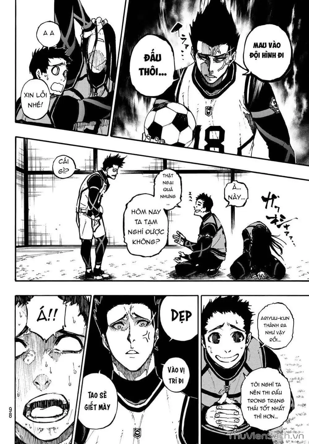 Truyện Tranh Tiền Đạo Số 1 - Blue Lock trang 6