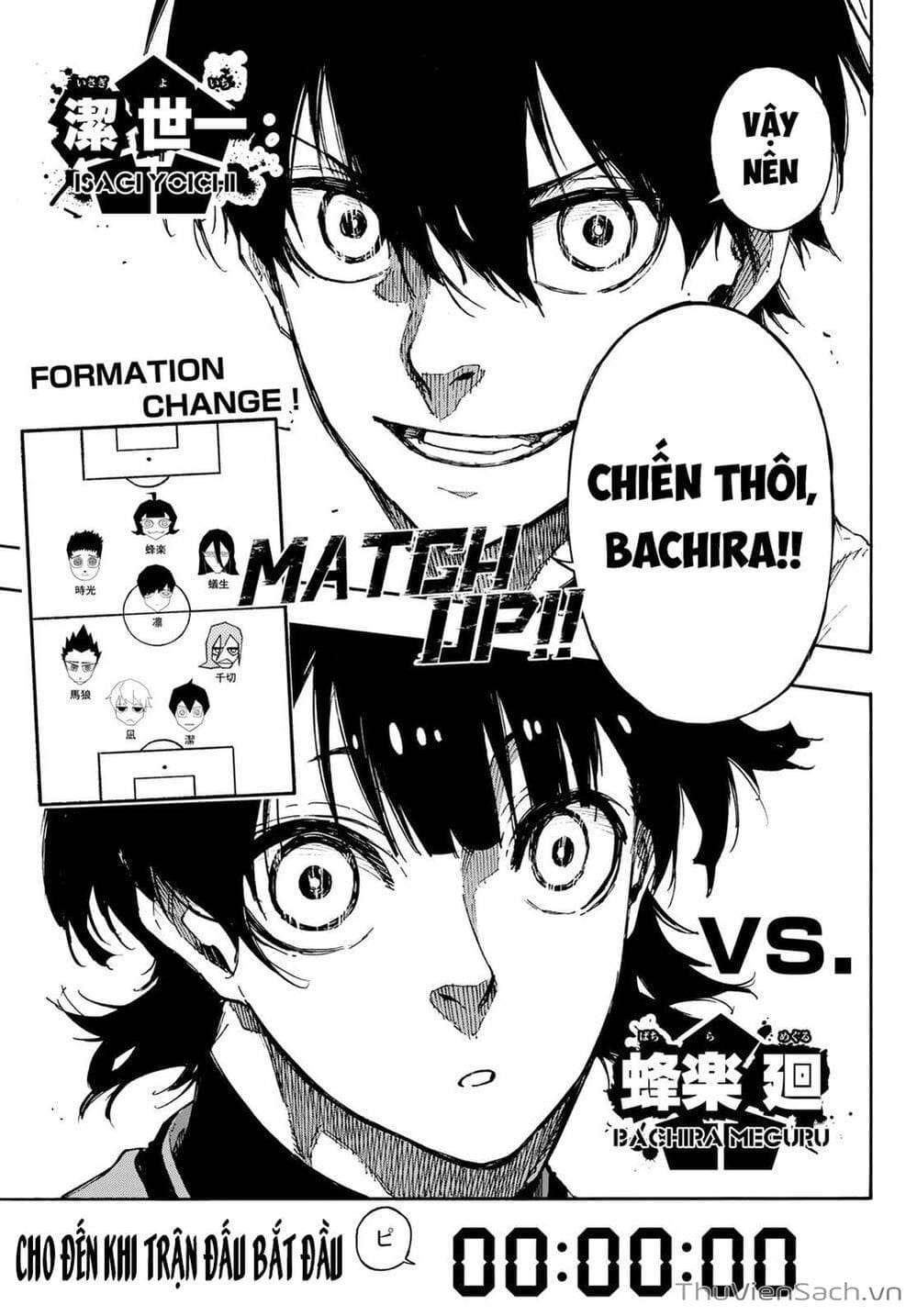 Truyện Tranh Tiền Đạo Số 1 - Blue Lock trang 6