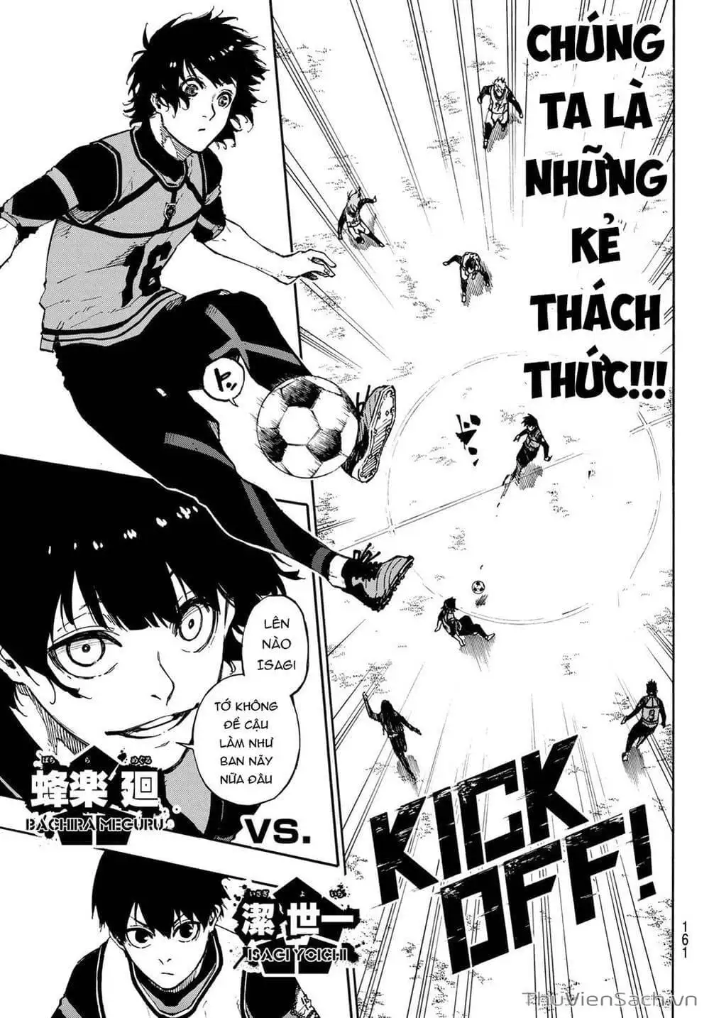 Truyện Tranh Tiền Đạo Số 1 - Blue Lock trang 5
