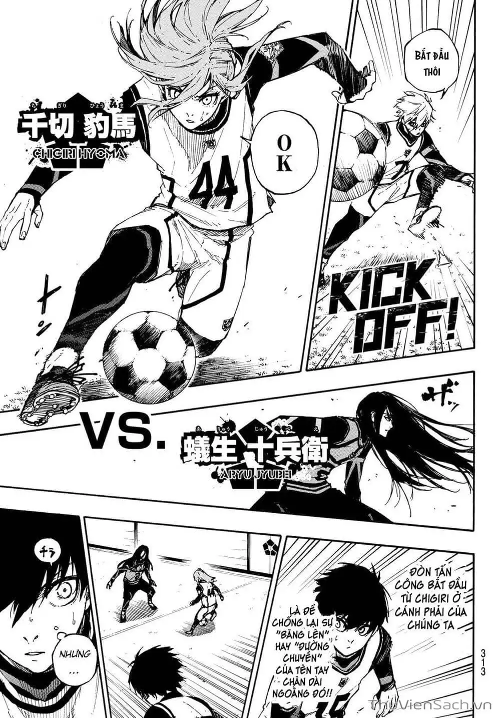 Truyện Tranh Tiền Đạo Số 1 - Blue Lock trang 5