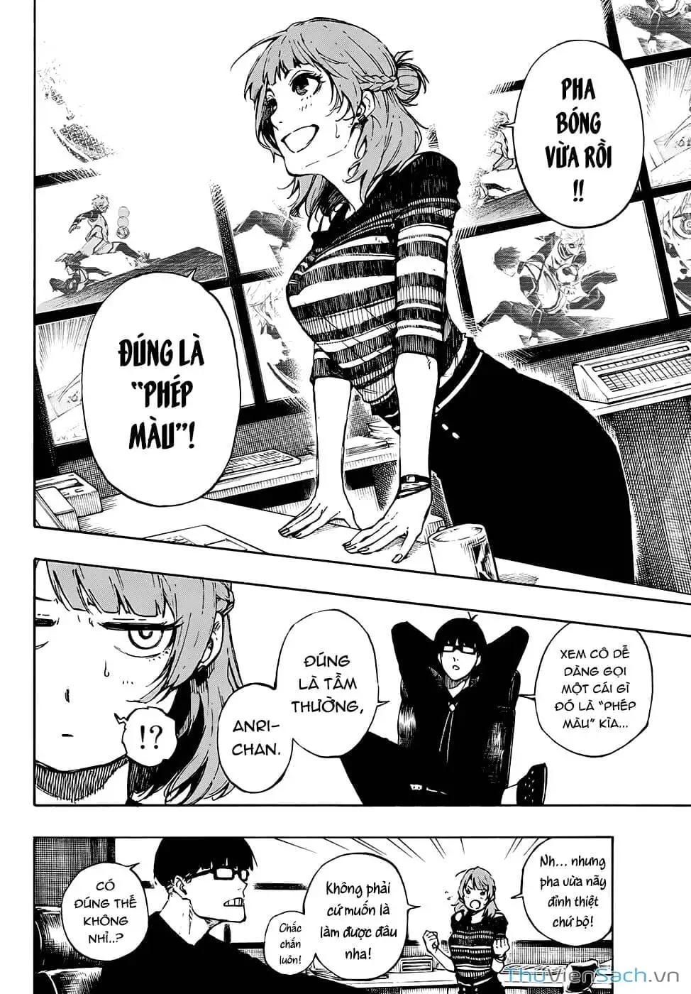 Truyện Tranh Tiền Đạo Số 1 - Blue Lock trang 6
