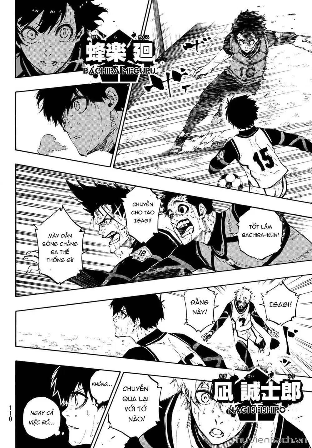 Truyện Tranh Tiền Đạo Số 1 - Blue Lock trang 5