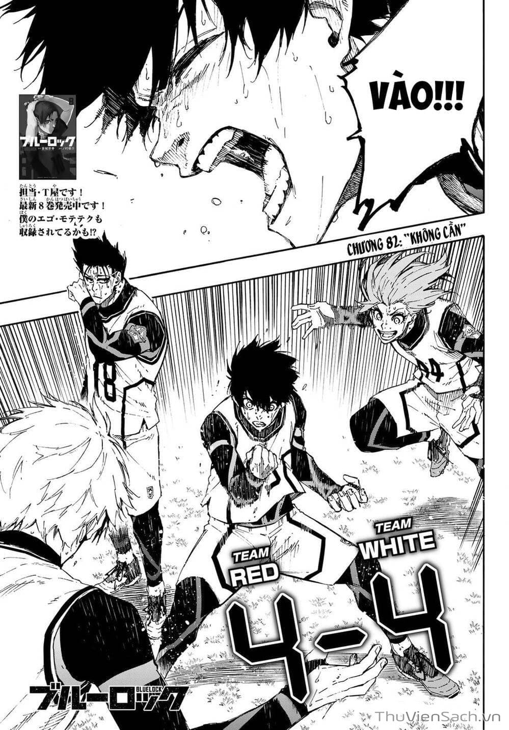Truyện Tranh Tiền Đạo Số 1 - Blue Lock trang 6