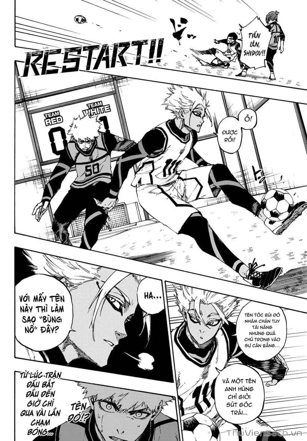 Truyện Tranh Tiền Đạo Số 1 - Blue Lock trang 6
