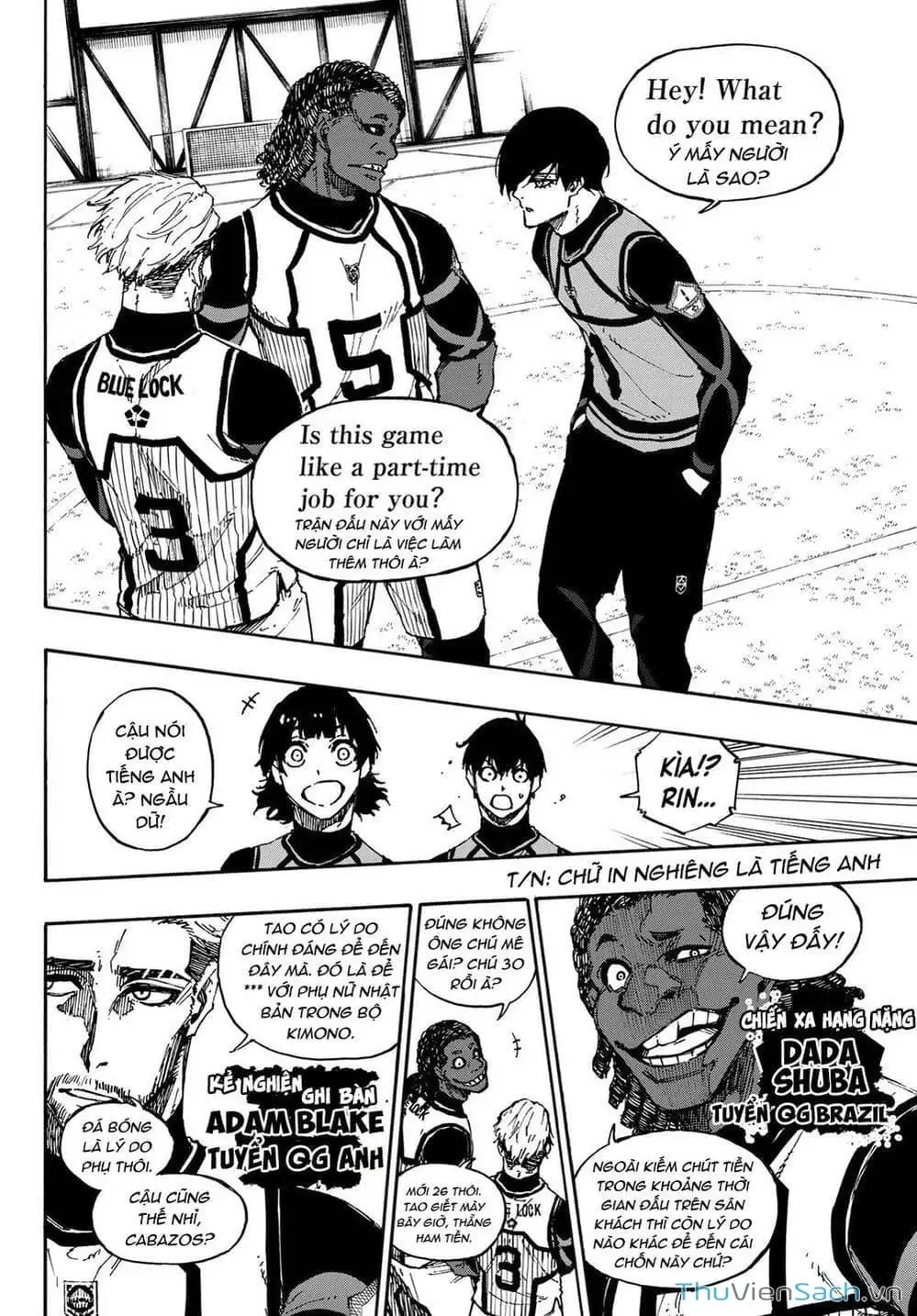Truyện Tranh Tiền Đạo Số 1 - Blue Lock trang 6