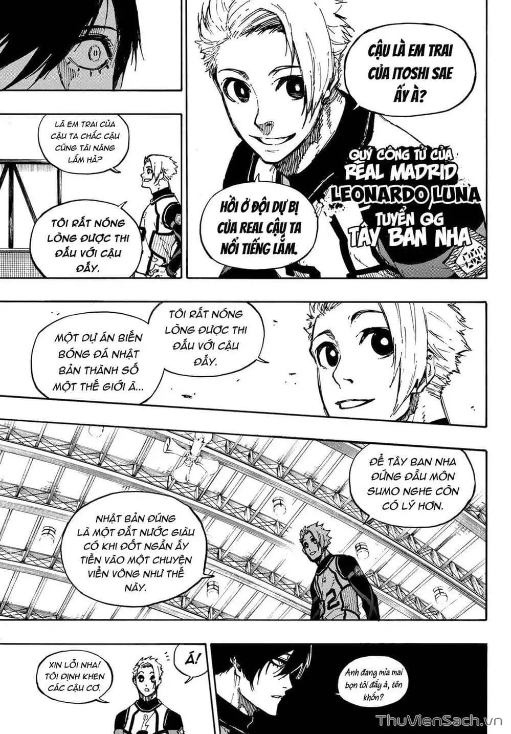 Truyện Tranh Tiền Đạo Số 1 - Blue Lock trang 6