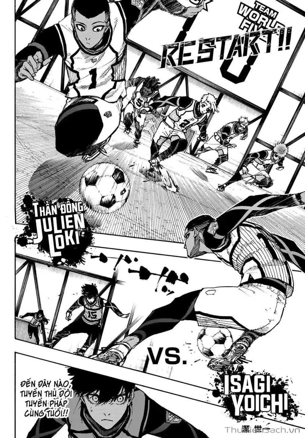 Truyện Tranh Tiền Đạo Số 1 - Blue Lock trang 6