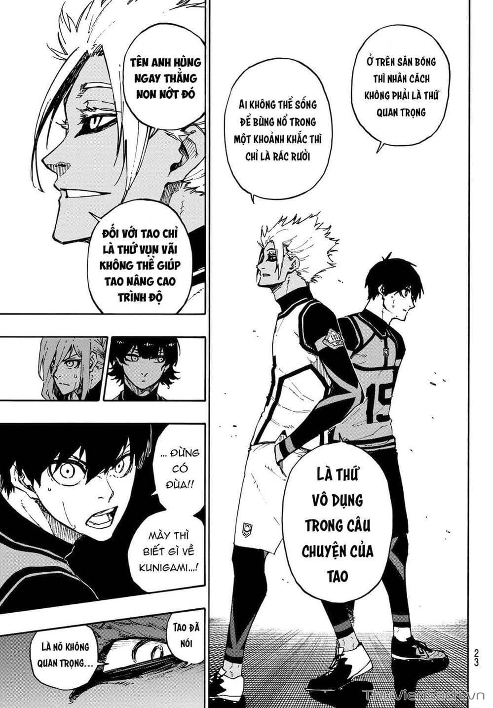 Truyện Tranh Tiền Đạo Số 1 - Blue Lock trang 6