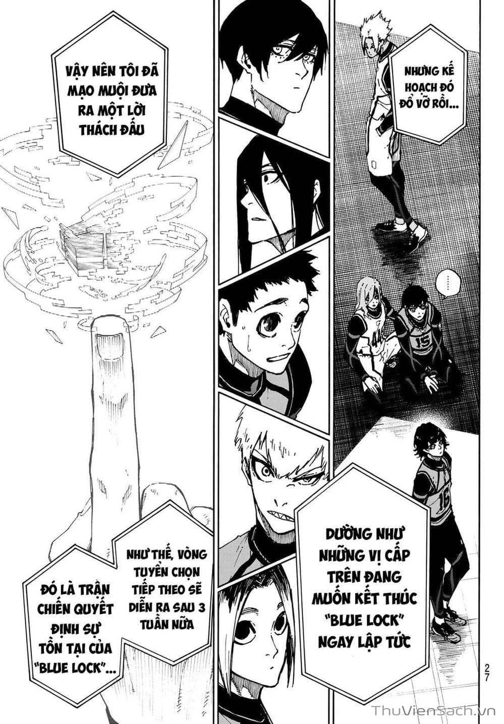 Truyện Tranh Tiền Đạo Số 1 - Blue Lock trang 6