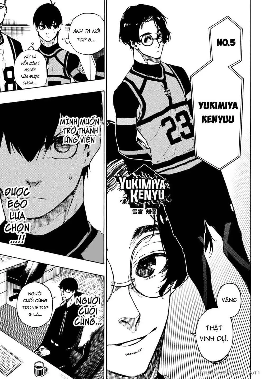 Truyện Tranh Tiền Đạo Số 1 - Blue Lock trang 6
