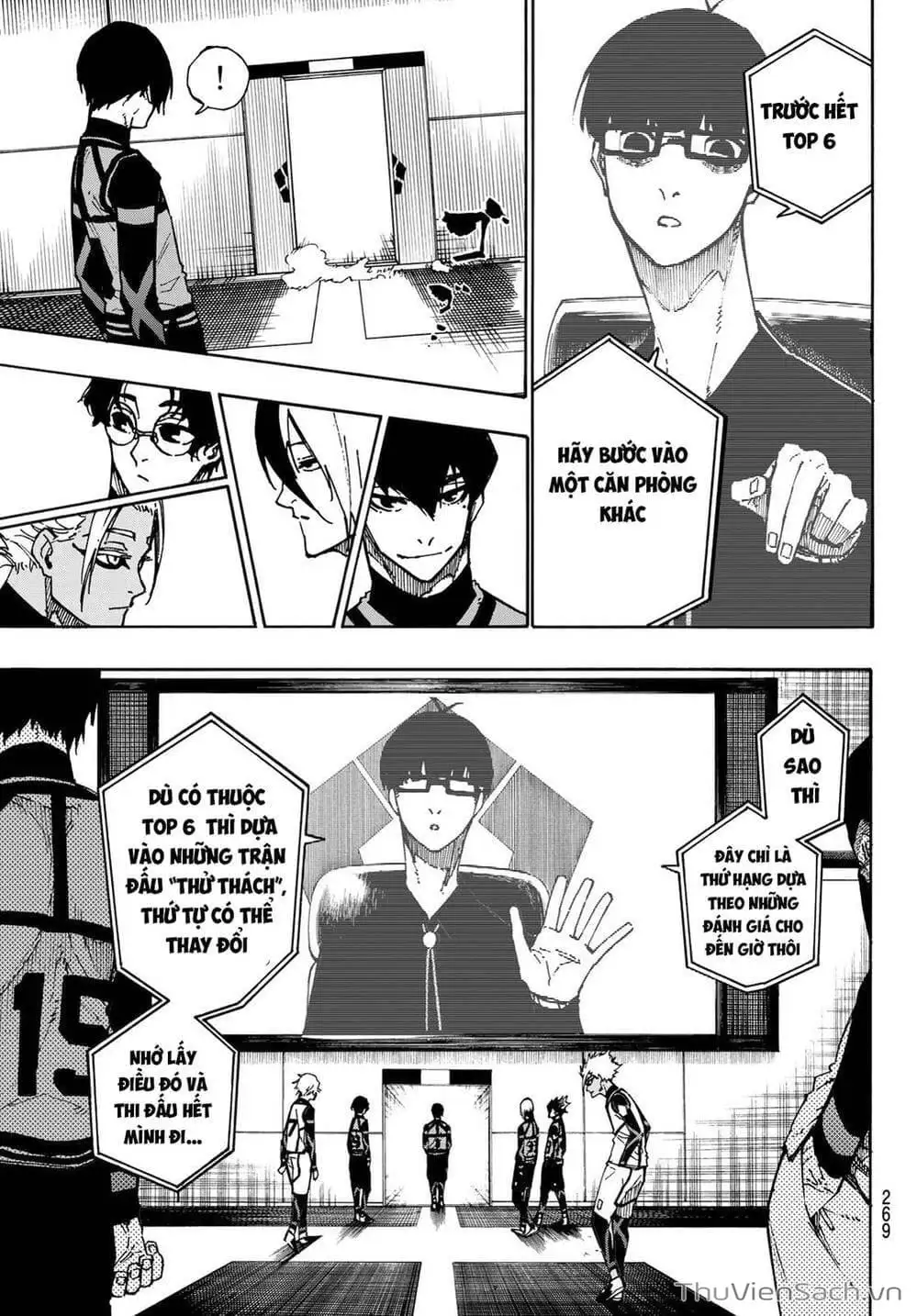 Truyện Tranh Tiền Đạo Số 1 - Blue Lock trang 6