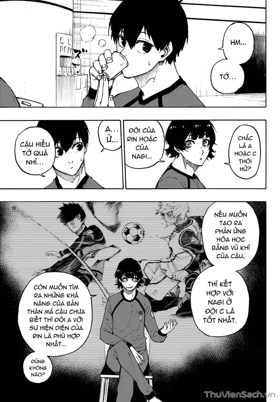 Truyện Tranh Tiền Đạo Số 1 - Blue Lock trang 6