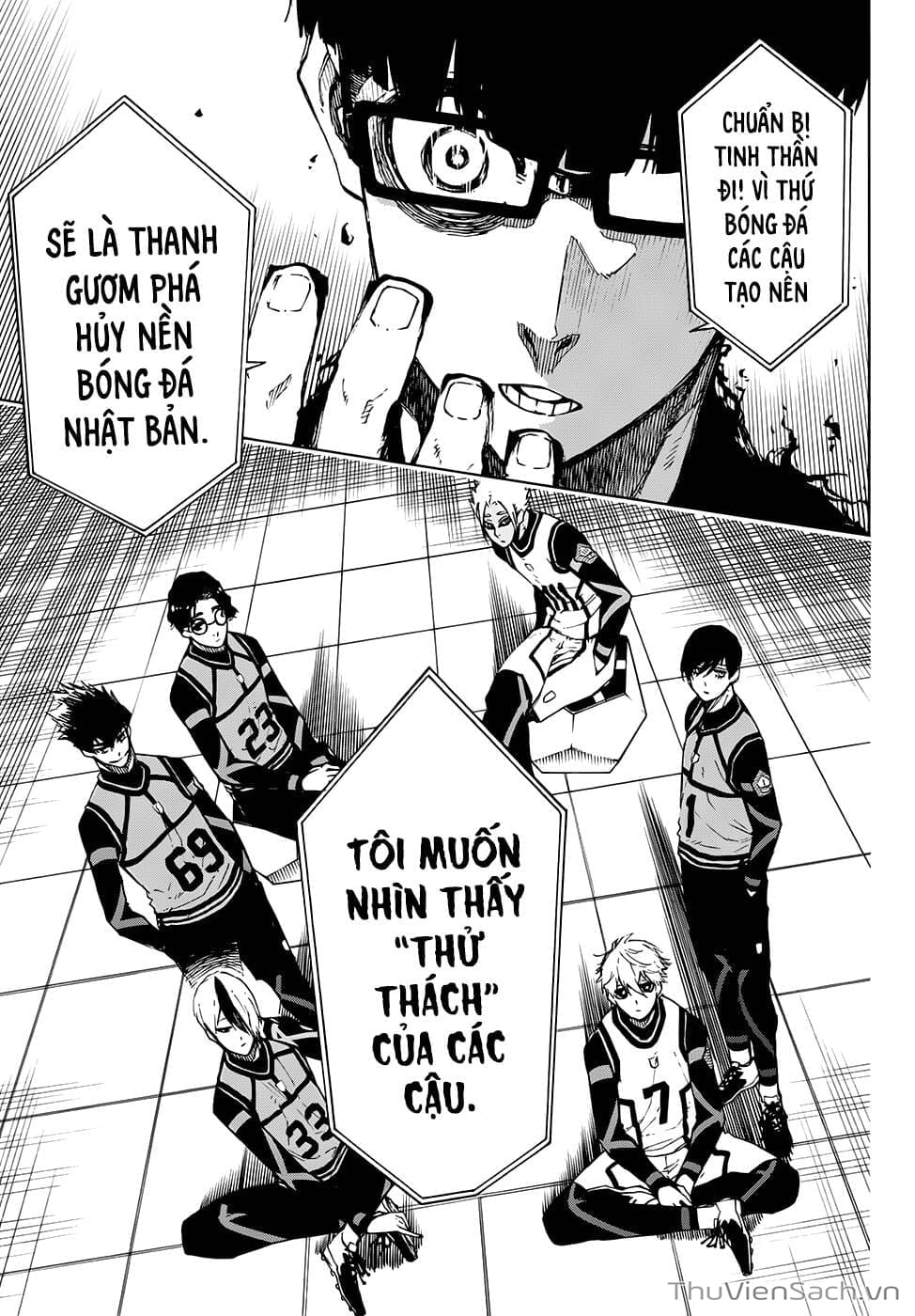 Truyện Tranh Tiền Đạo Số 1 - Blue Lock trang 6