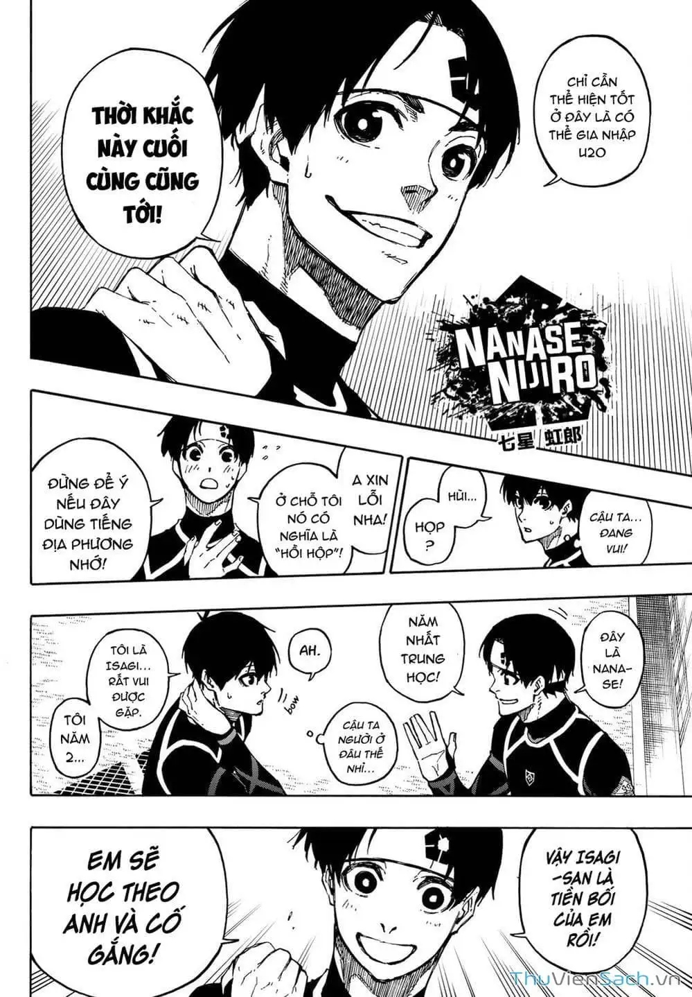 Truyện Tranh Tiền Đạo Số 1 - Blue Lock trang 6