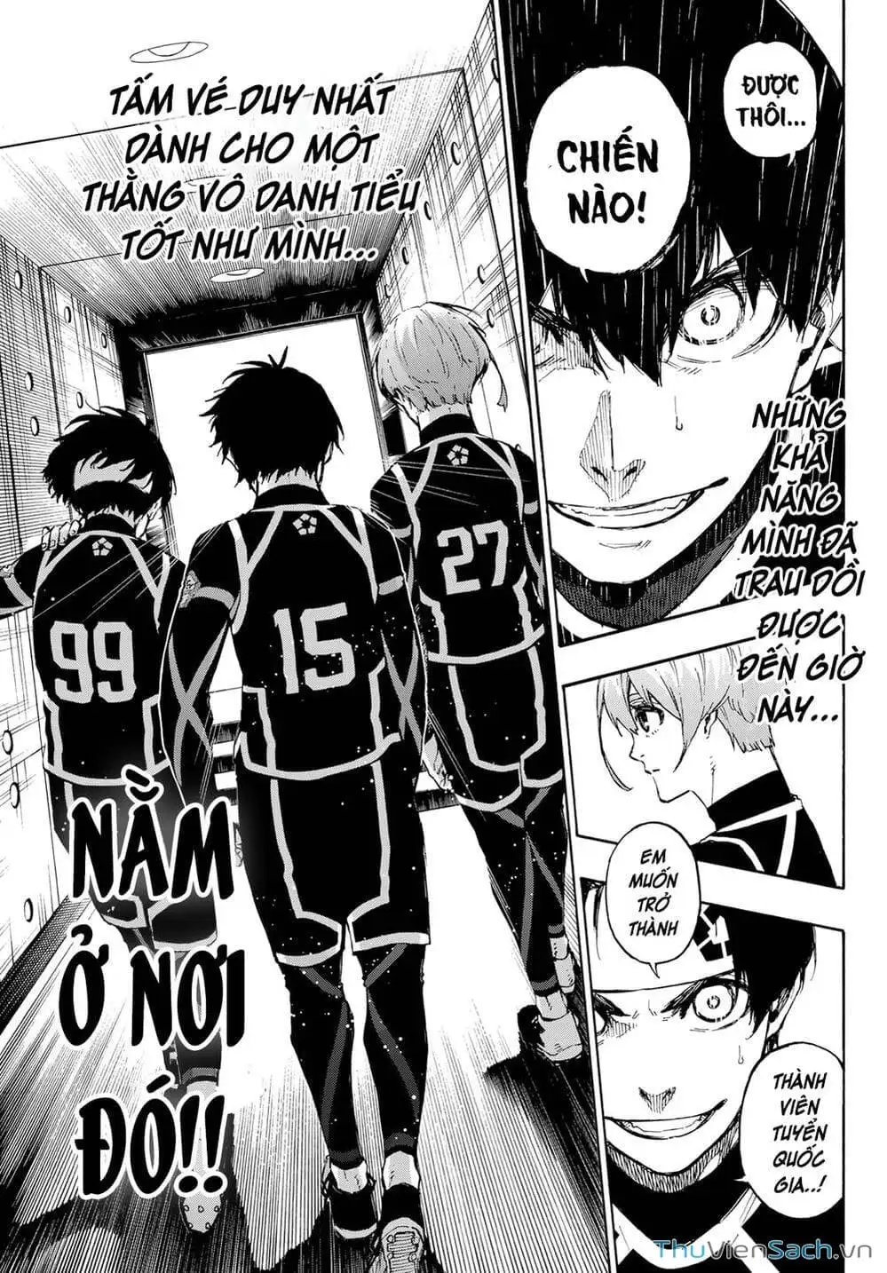 Truyện Tranh Tiền Đạo Số 1 - Blue Lock trang 6