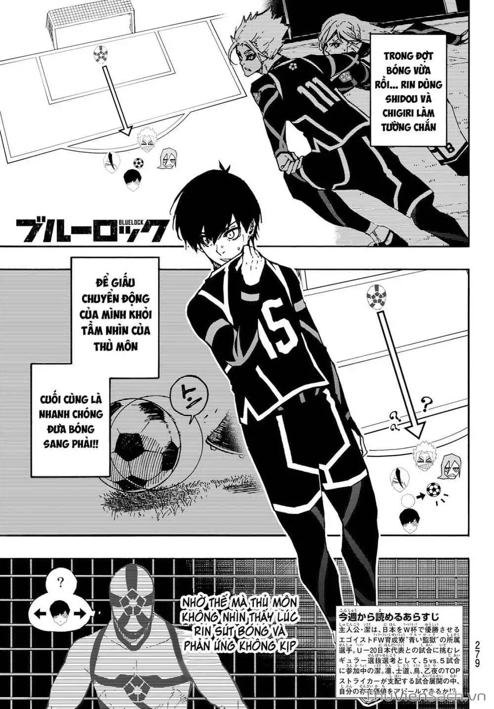 Truyện Tranh Tiền Đạo Số 1 - Blue Lock trang 5