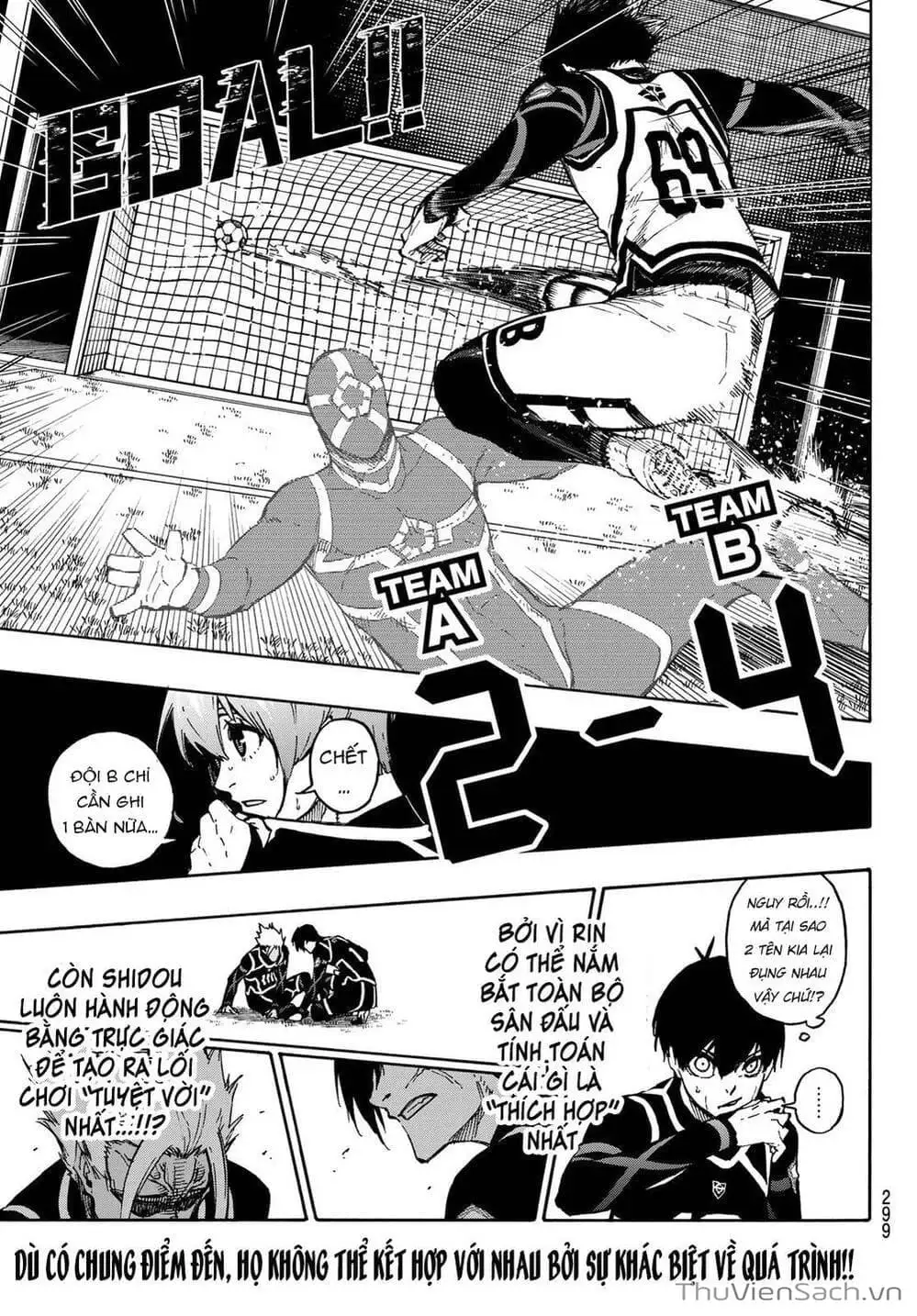Truyện Tranh Tiền Đạo Số 1 - Blue Lock trang 6