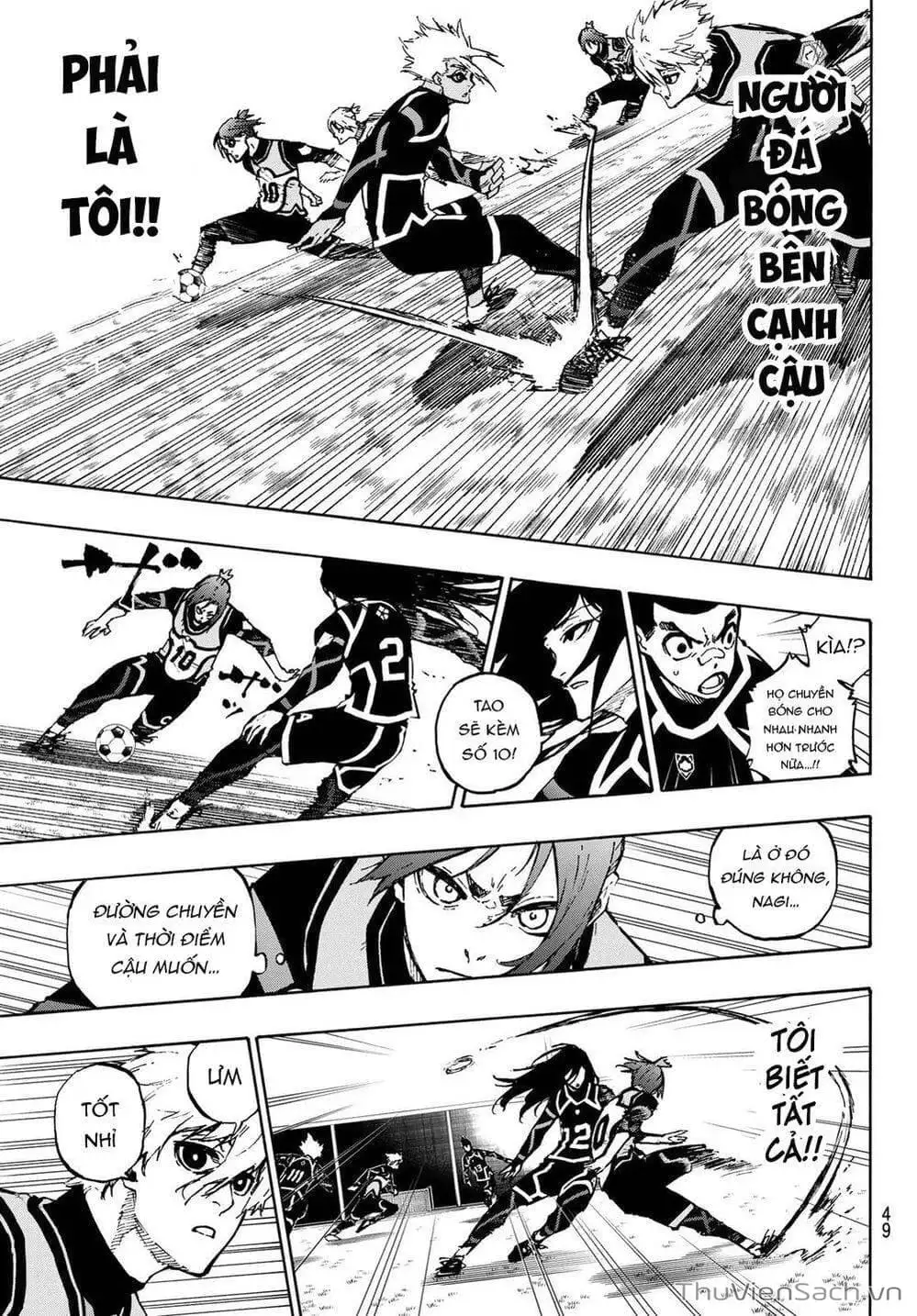 Truyện Tranh Tiền Đạo Số 1 - Blue Lock trang 6