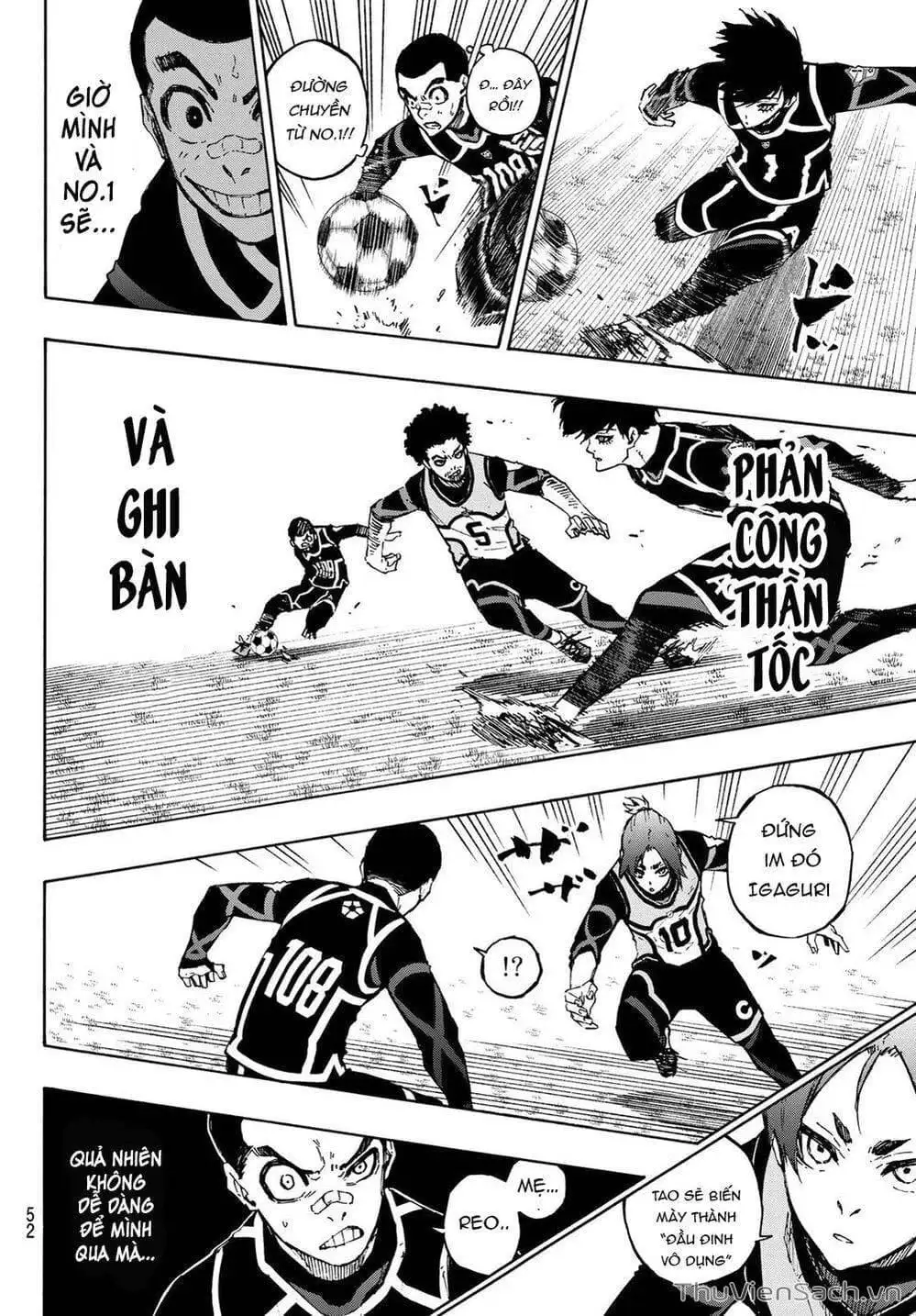 Truyện Tranh Tiền Đạo Số 1 - Blue Lock trang 6