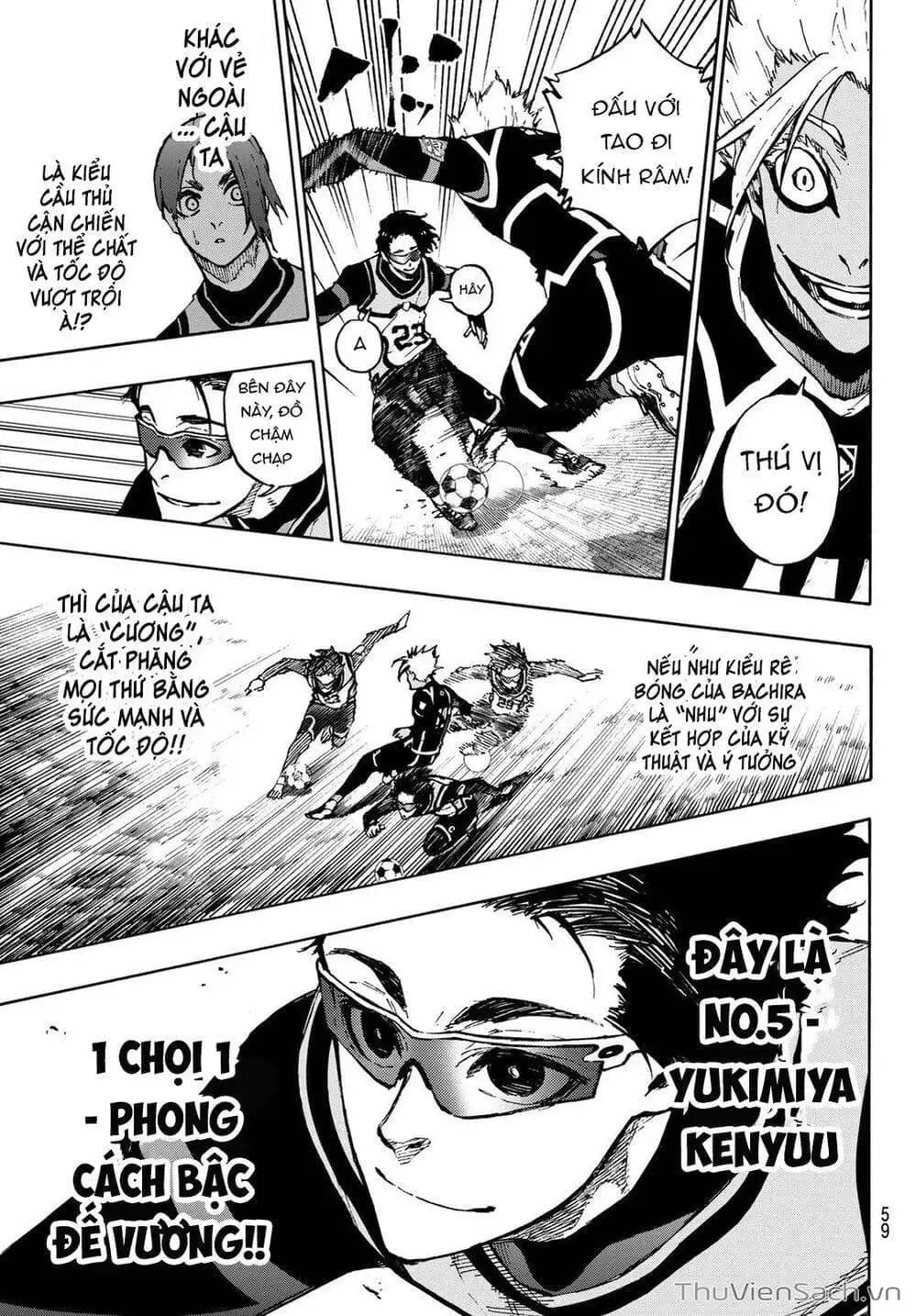 Truyện Tranh Tiền Đạo Số 1 - Blue Lock trang 6