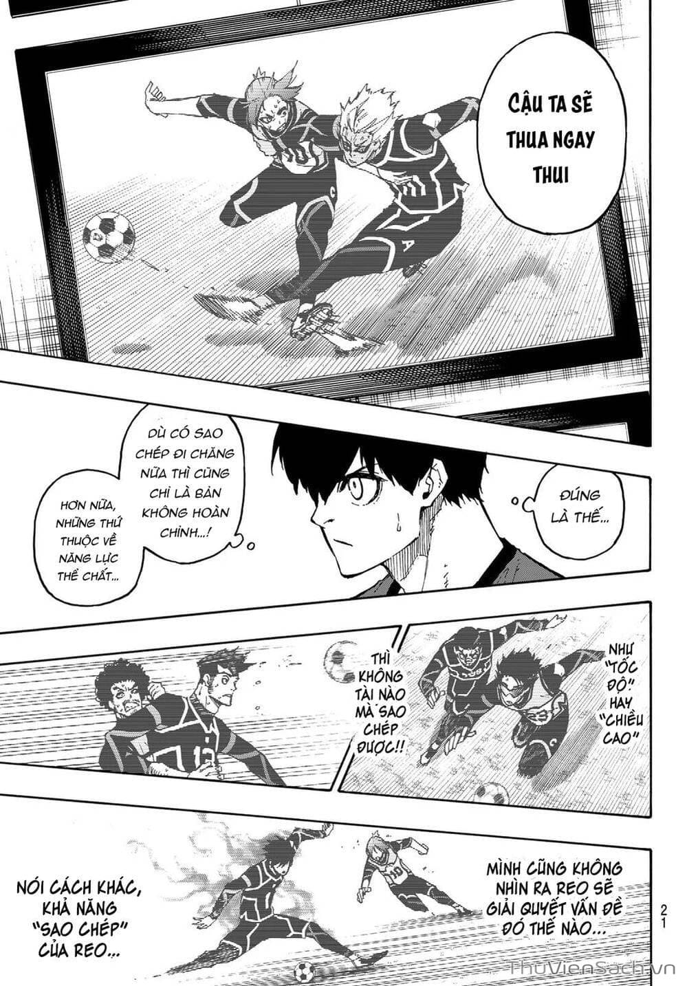 Truyện Tranh Tiền Đạo Số 1 - Blue Lock trang 6