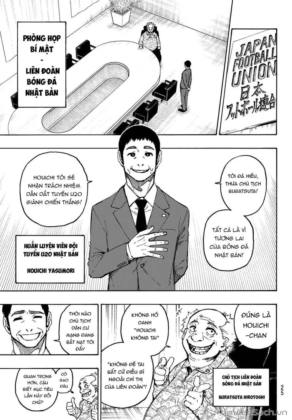 Truyện Tranh Tiền Đạo Số 1 - Blue Lock trang 6