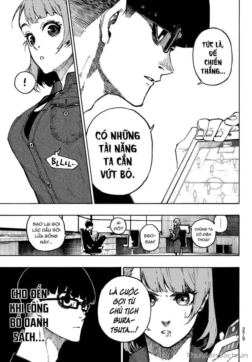 Truyện Tranh Tiền Đạo Số 1 - Blue Lock trang 6