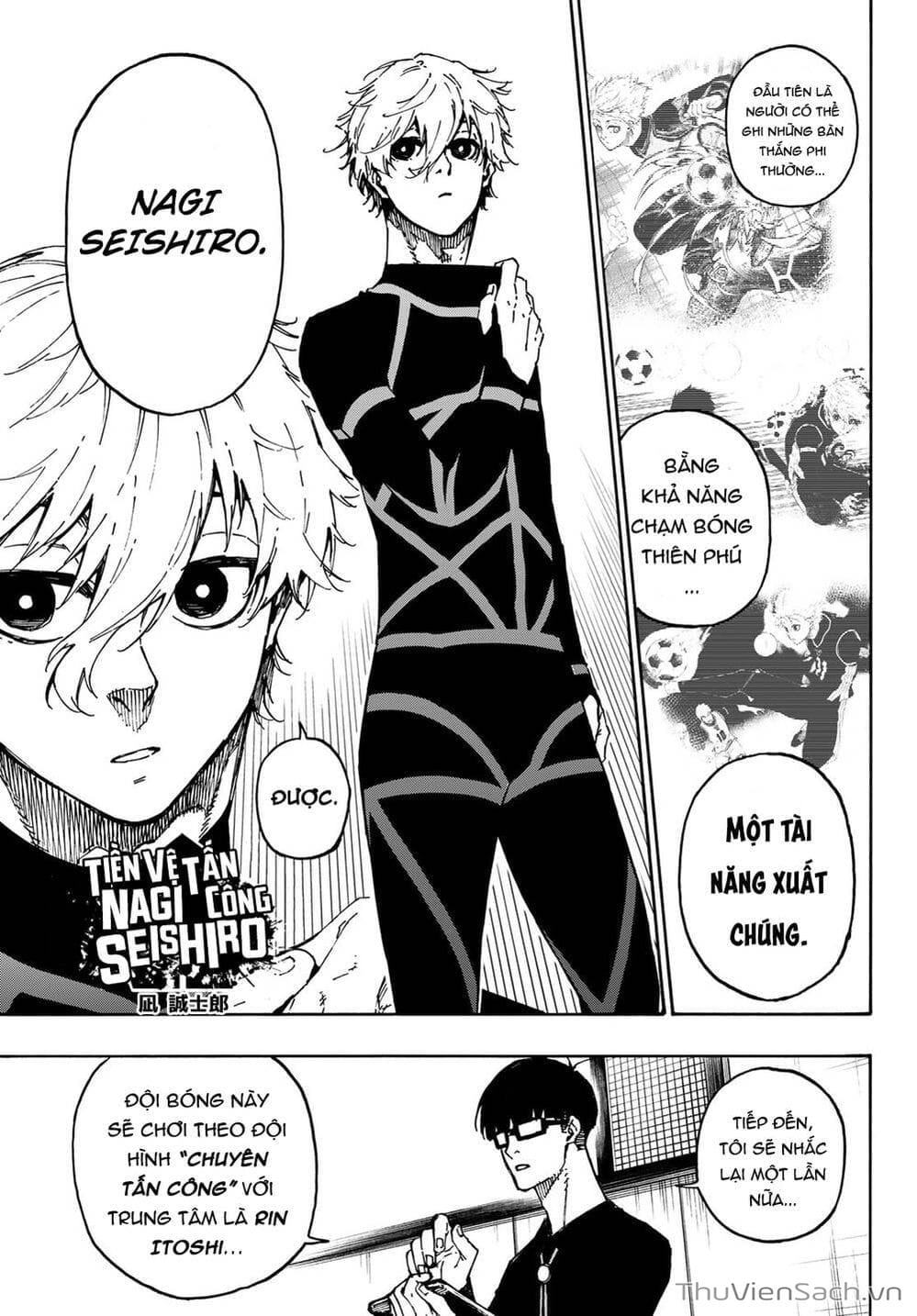 Truyện Tranh Tiền Đạo Số 1 - Blue Lock trang 6