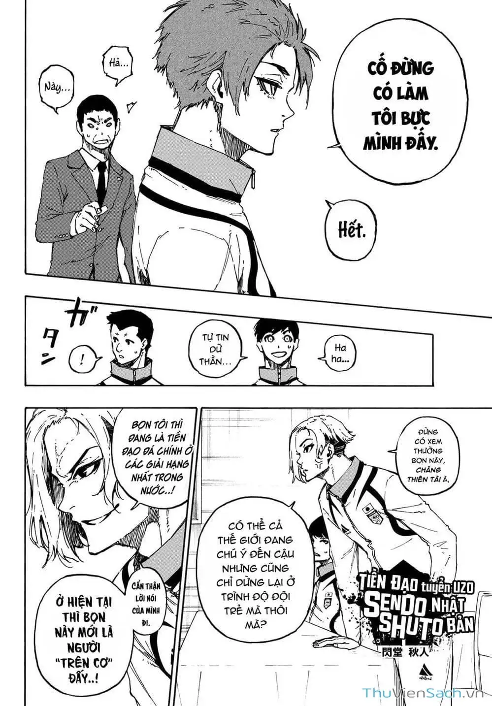 Truyện Tranh Tiền Đạo Số 1 - Blue Lock trang 6