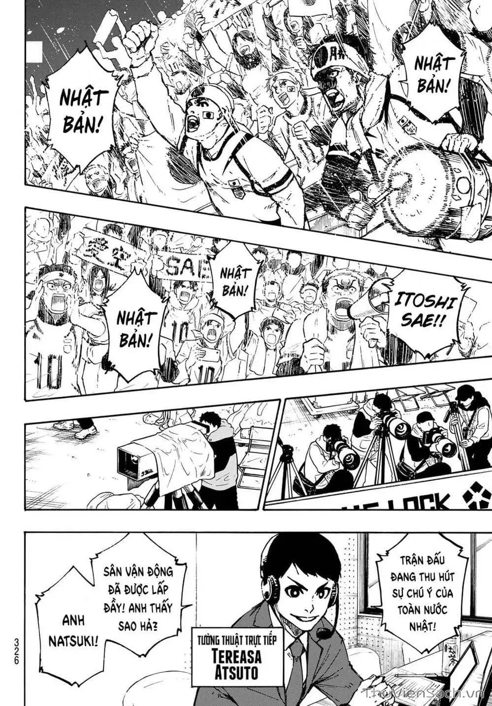 Truyện Tranh Tiền Đạo Số 1 - Blue Lock trang 6