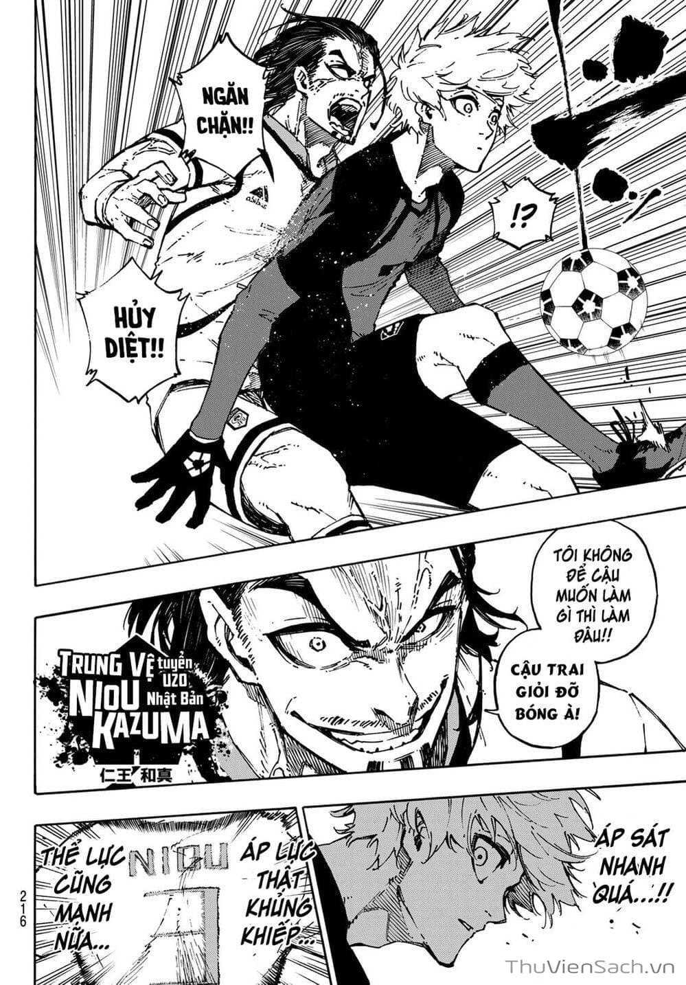 Truyện Tranh Tiền Đạo Số 1 - Blue Lock trang 6