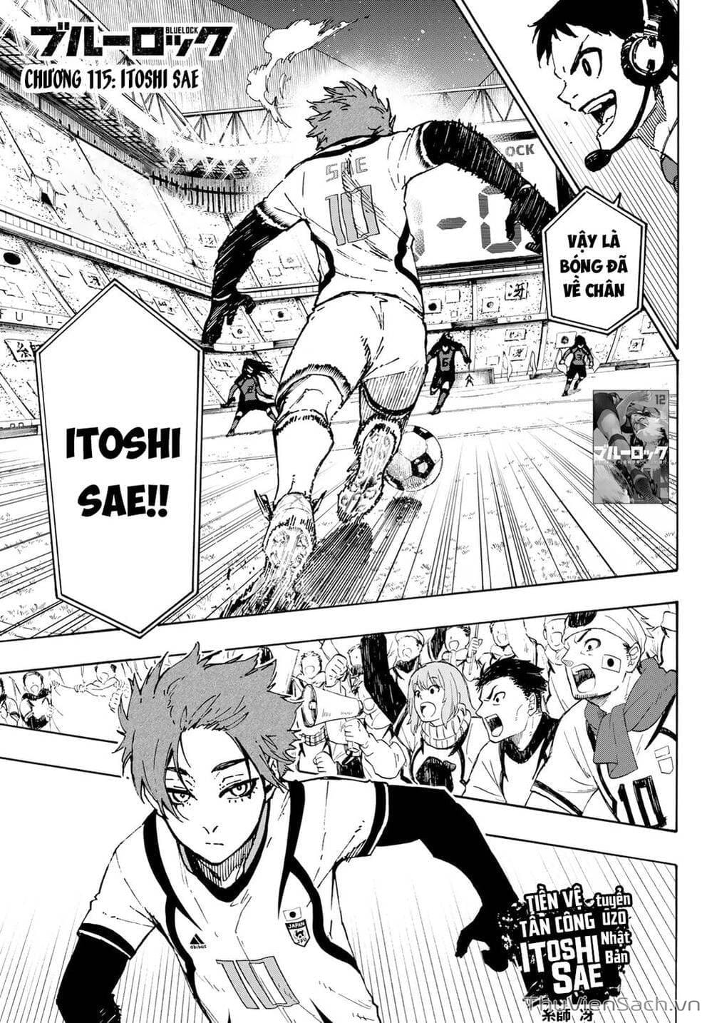 Truyện Tranh Tiền Đạo Số 1 - Blue Lock trang 6