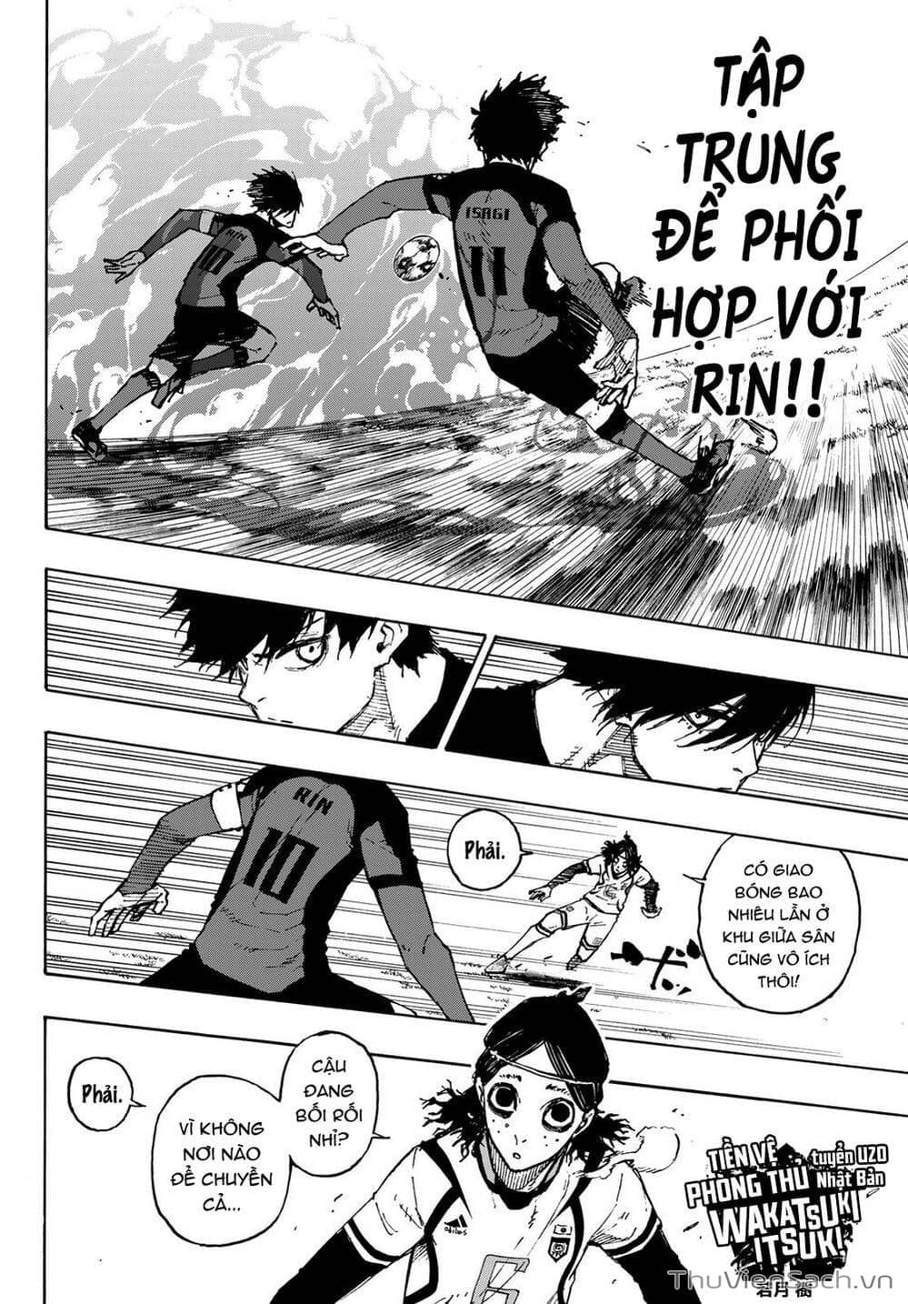 Truyện Tranh Tiền Đạo Số 1 - Blue Lock trang 6