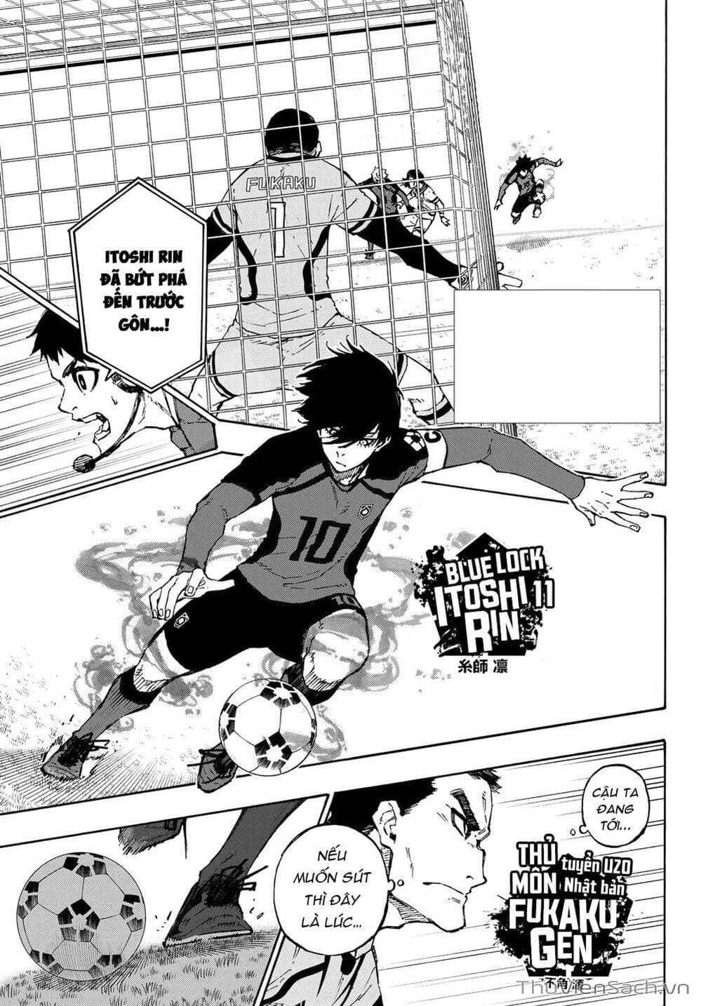 Truyện Tranh Tiền Đạo Số 1 - Blue Lock trang 6