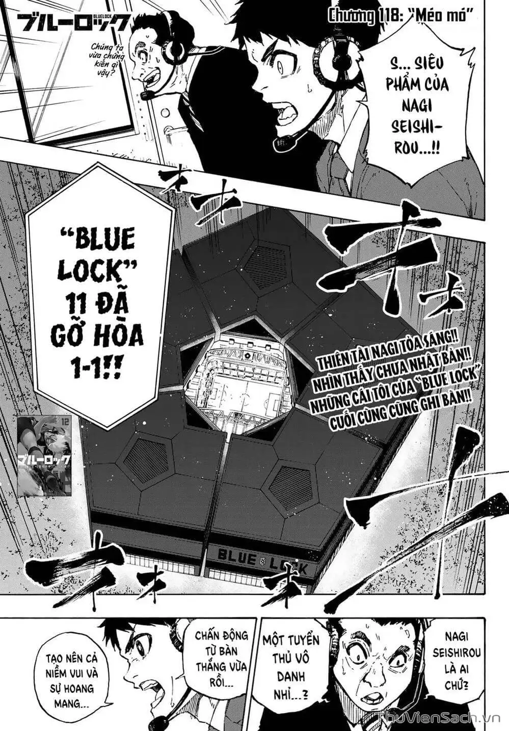 Truyện Tranh Tiền Đạo Số 1 - Blue Lock trang 6