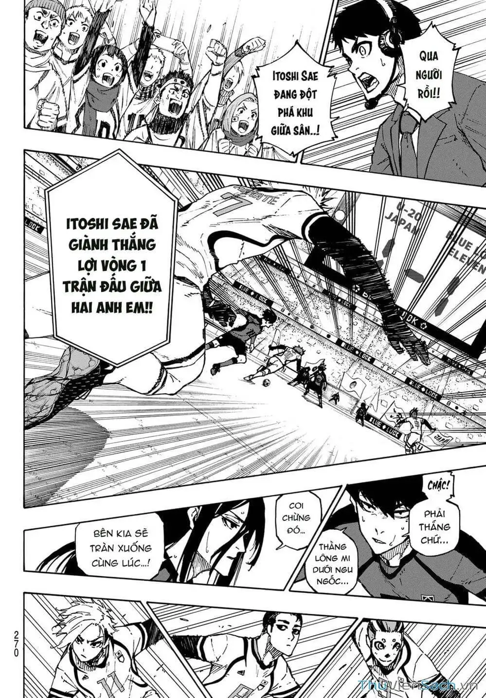 Truyện Tranh Tiền Đạo Số 1 - Blue Lock trang 6