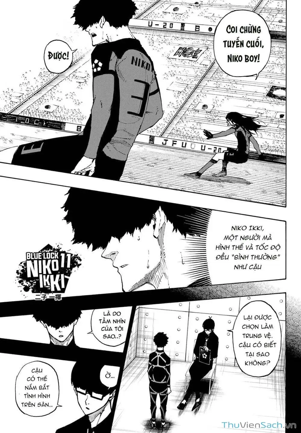 Truyện Tranh Tiền Đạo Số 1 - Blue Lock trang 6