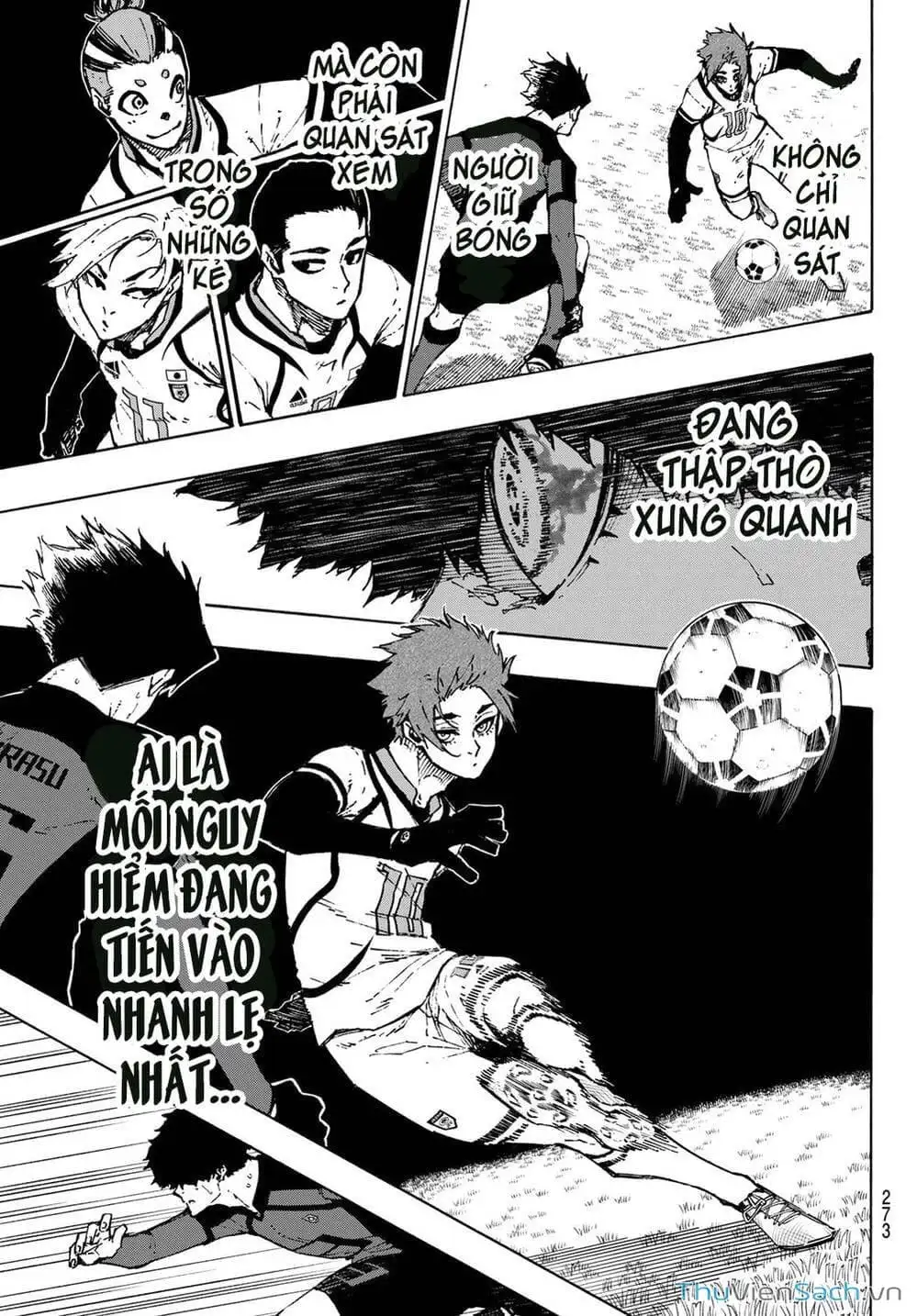 Truyện Tranh Tiền Đạo Số 1 - Blue Lock trang 6