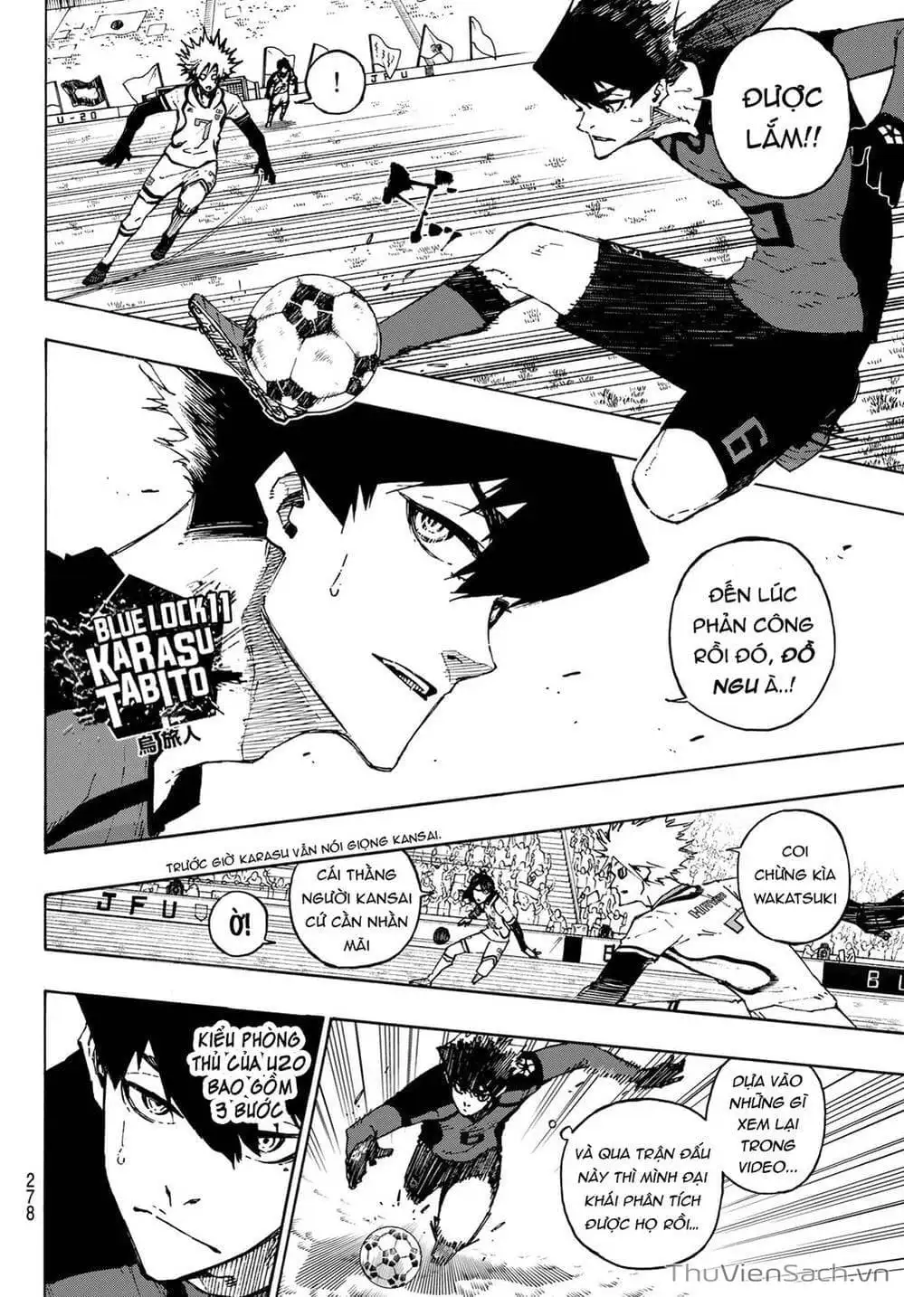 Truyện Tranh Tiền Đạo Số 1 - Blue Lock trang 6
