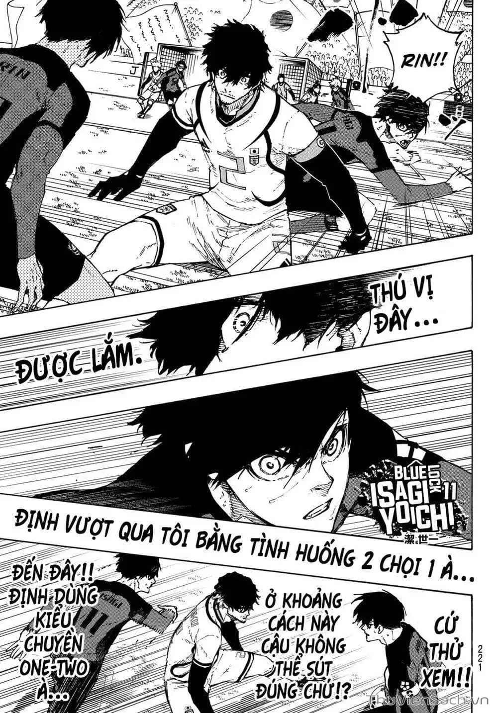 Truyện Tranh Tiền Đạo Số 1 - Blue Lock trang 6