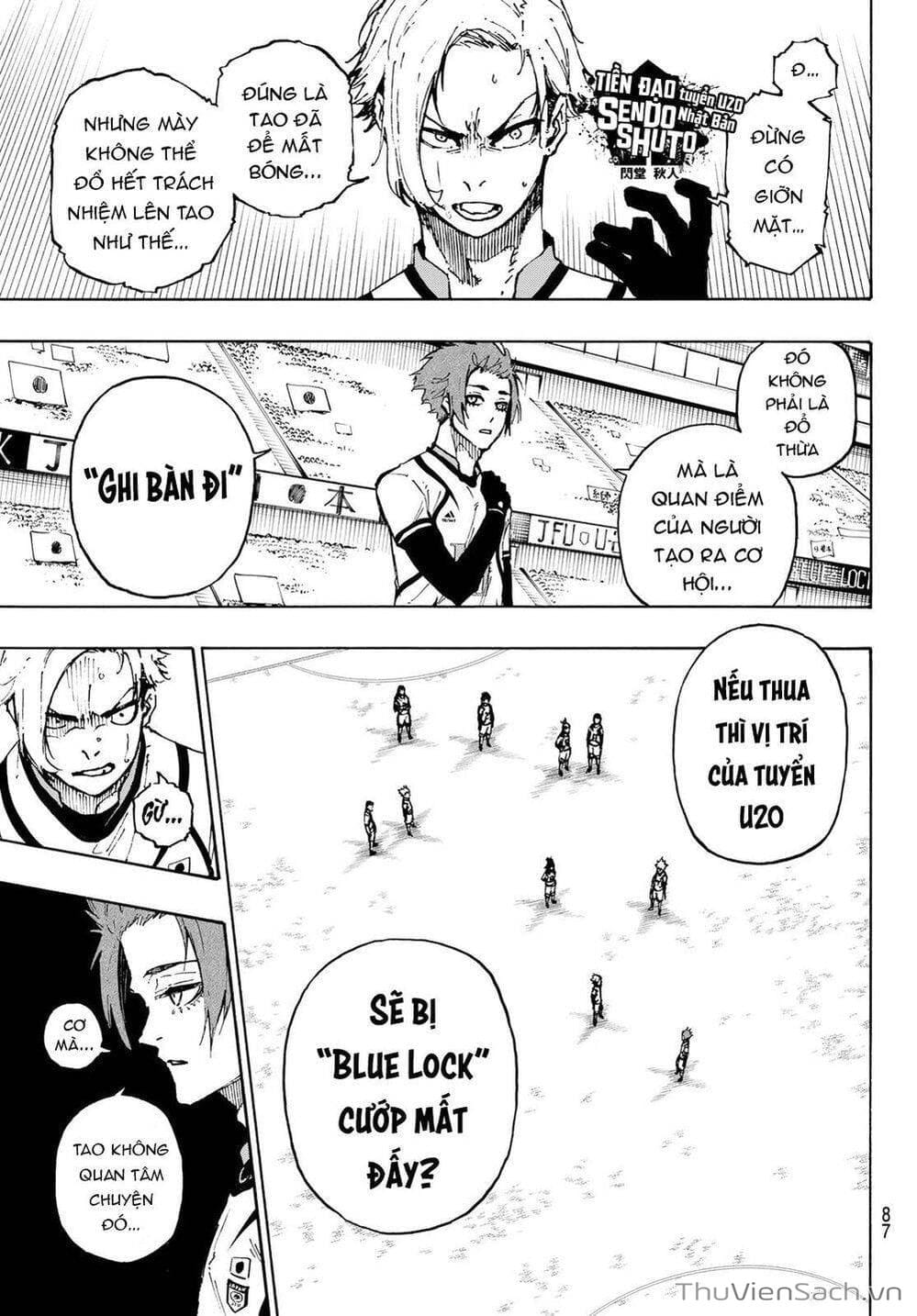 Truyện Tranh Tiền Đạo Số 1 - Blue Lock trang 6