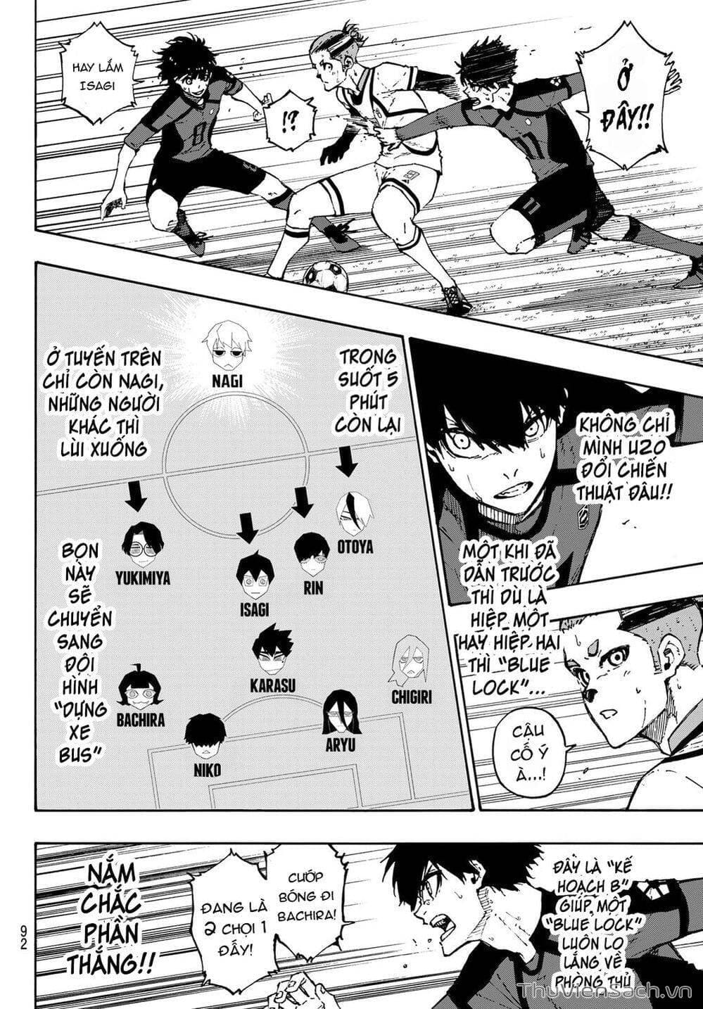 Truyện Tranh Tiền Đạo Số 1 - Blue Lock trang 6