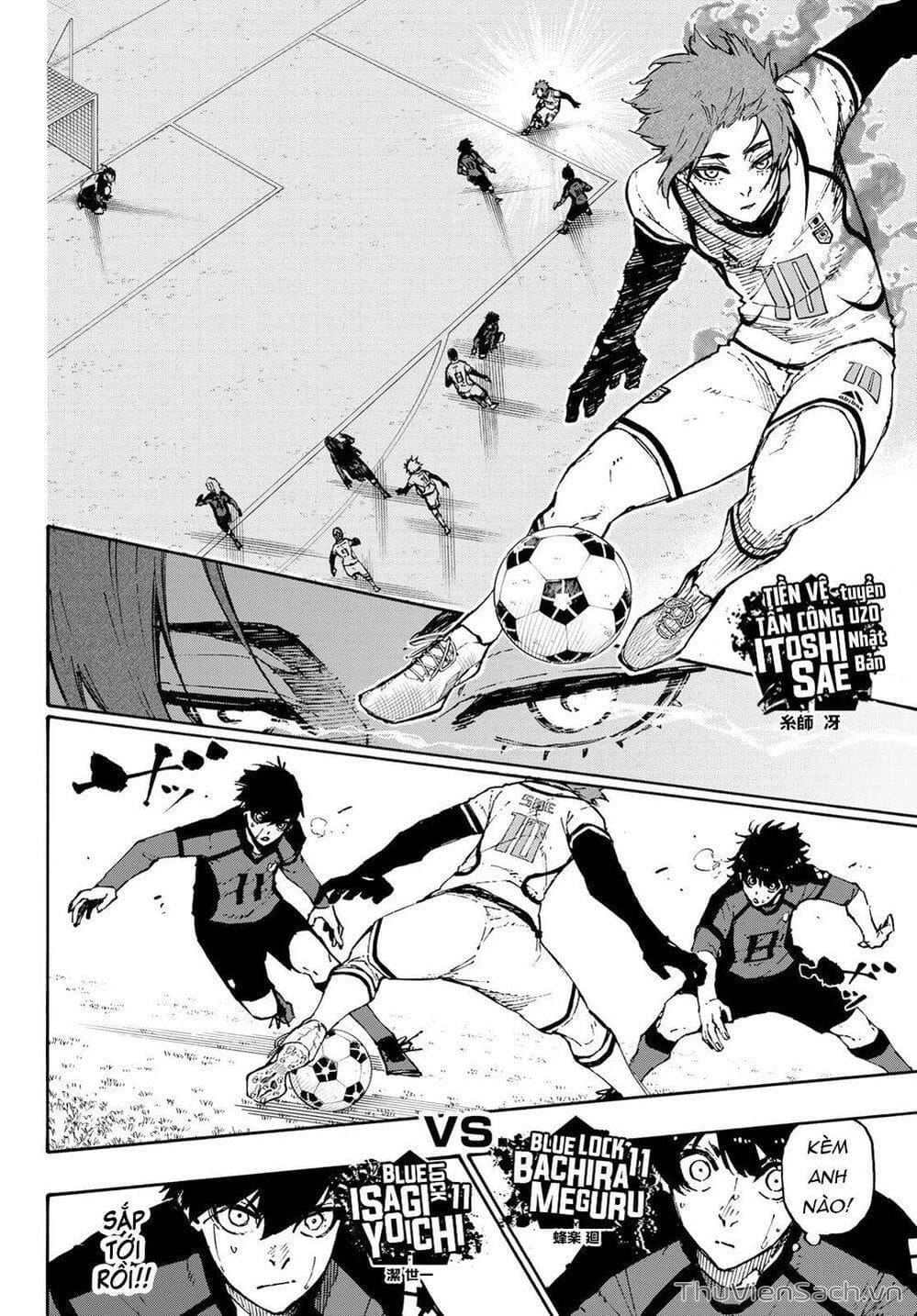 Truyện Tranh Tiền Đạo Số 1 - Blue Lock trang 6