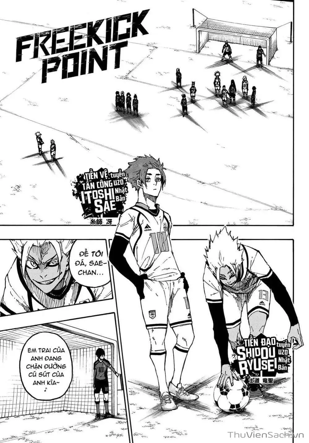 Truyện Tranh Tiền Đạo Số 1 - Blue Lock trang 5