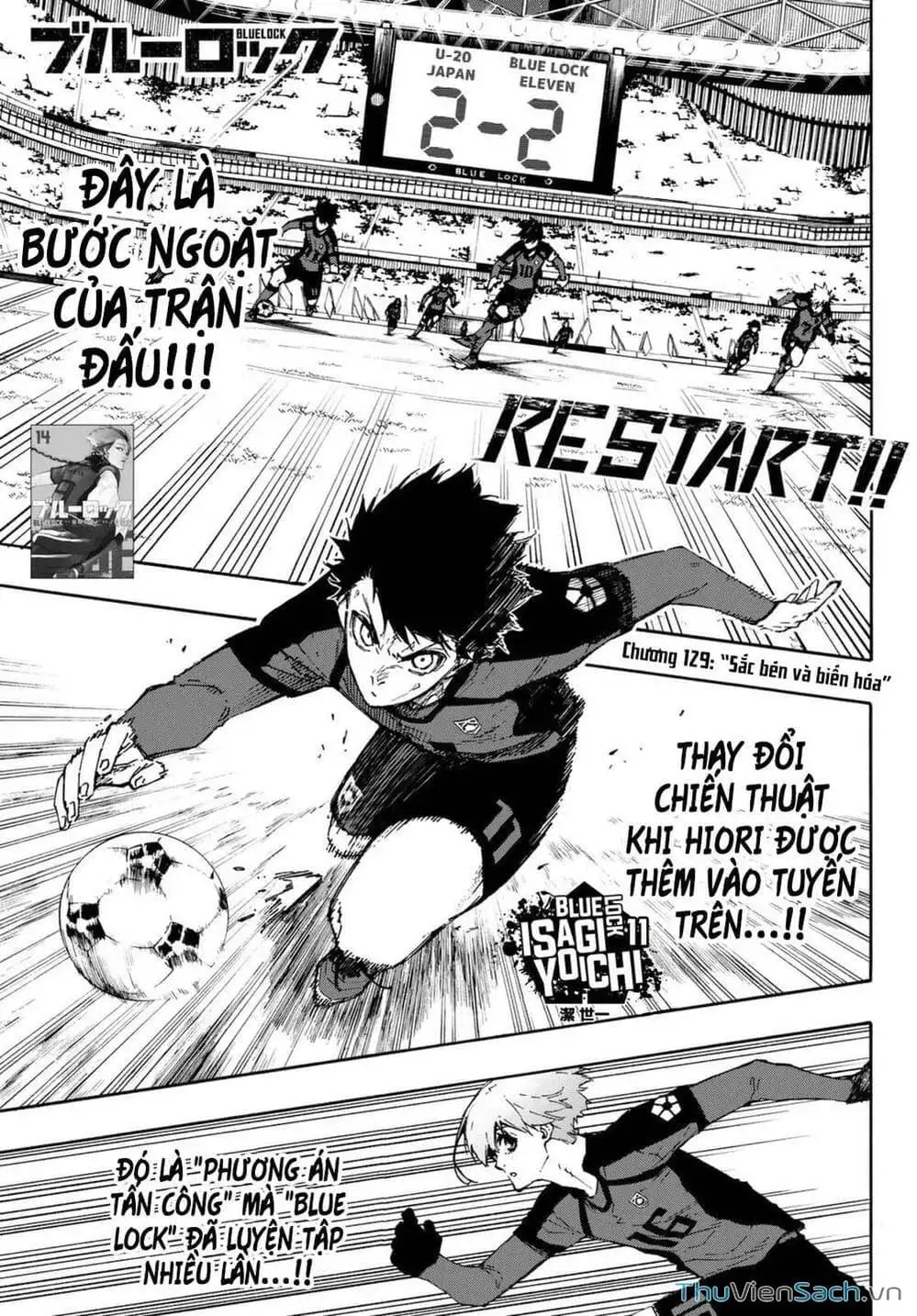 Truyện Tranh Tiền Đạo Số 1 - Blue Lock trang 6