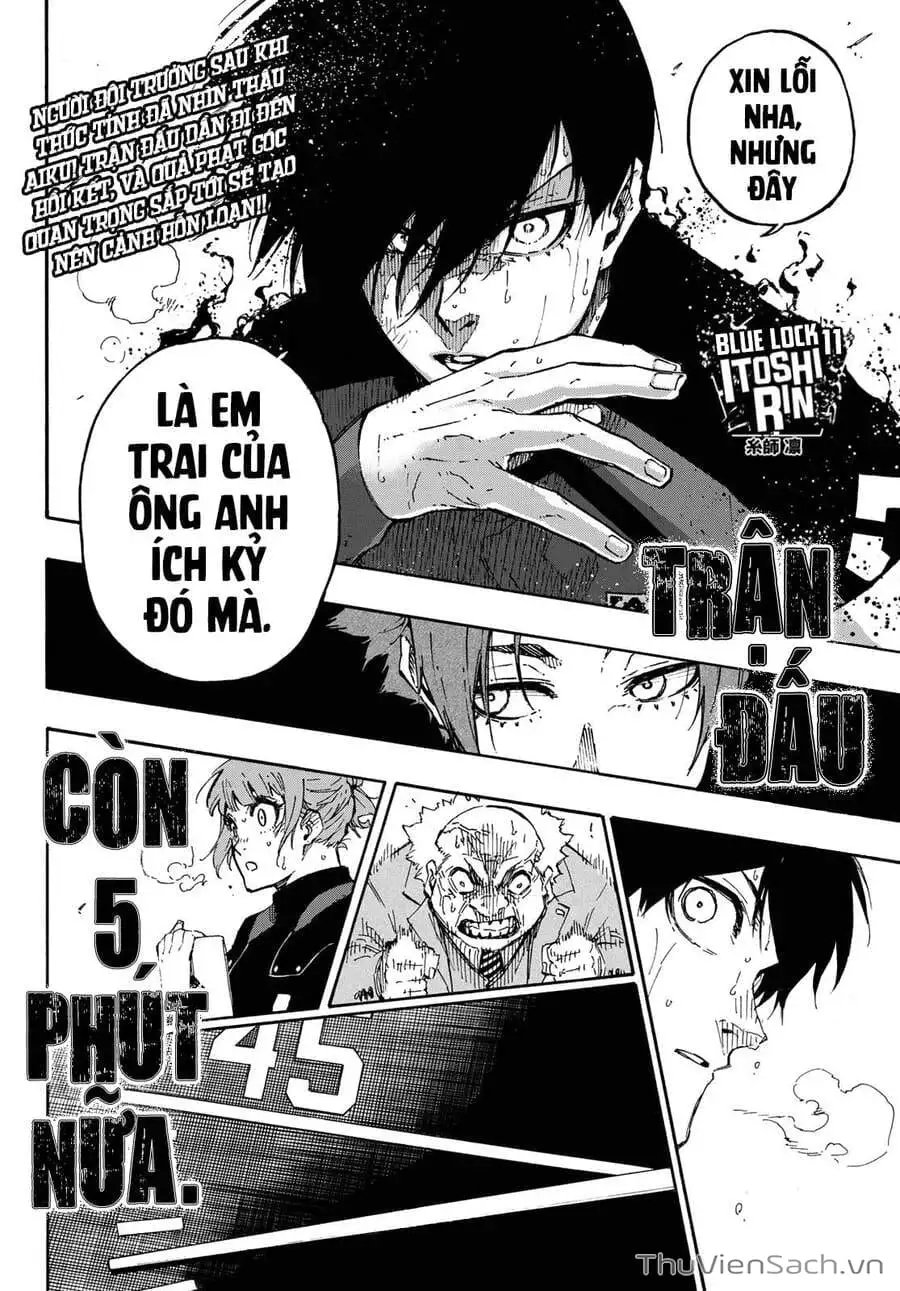 Truyện Tranh Tiền Đạo Số 1 - Blue Lock trang 5