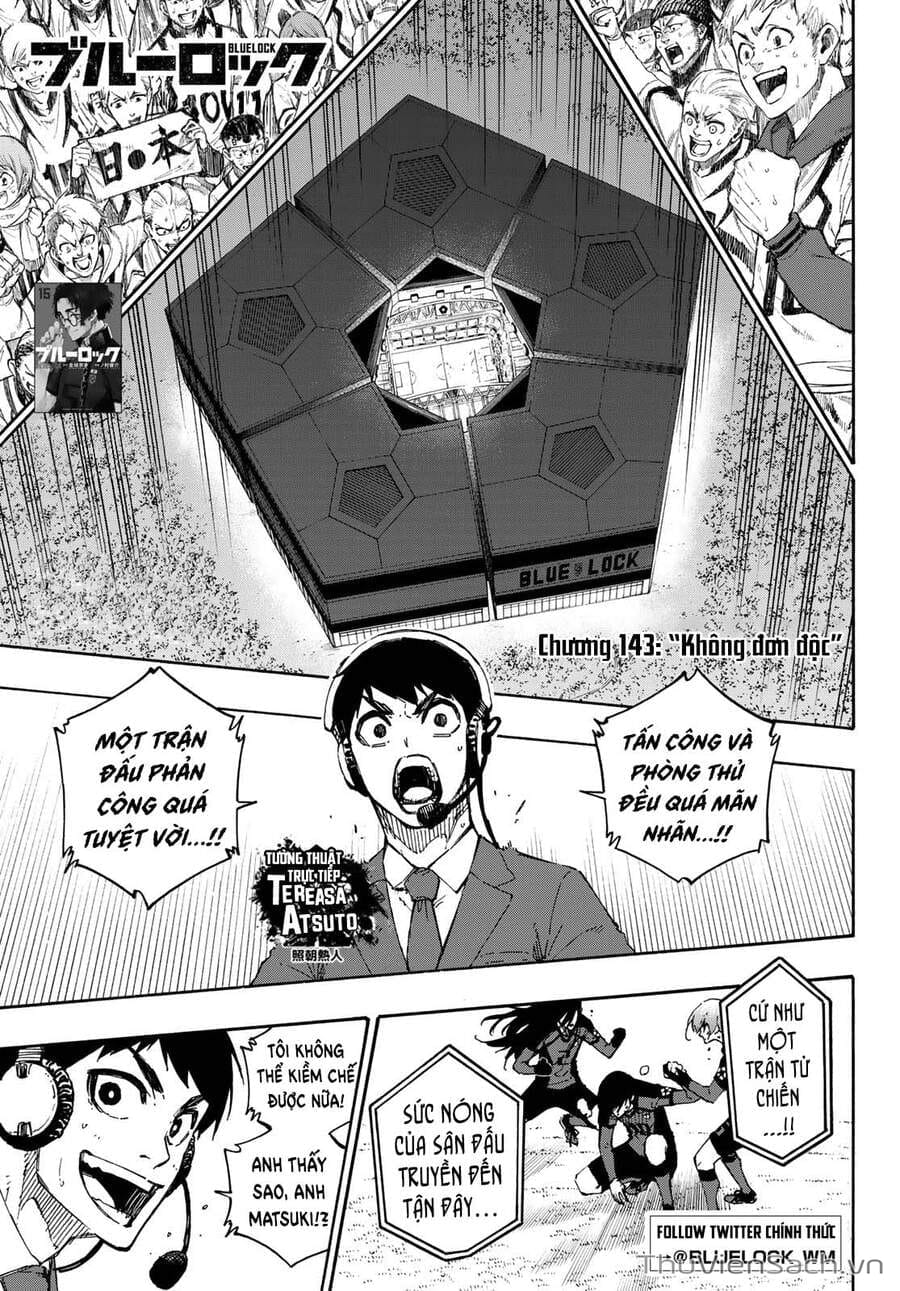 Truyện Tranh Tiền Đạo Số 1 - Blue Lock trang 6