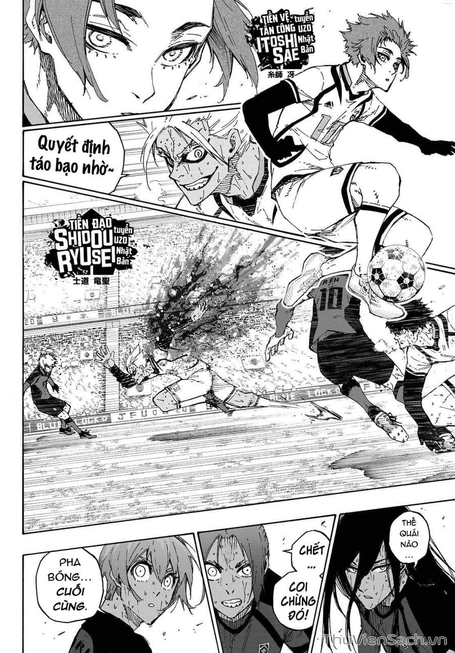 Truyện Tranh Tiền Đạo Số 1 - Blue Lock trang 6