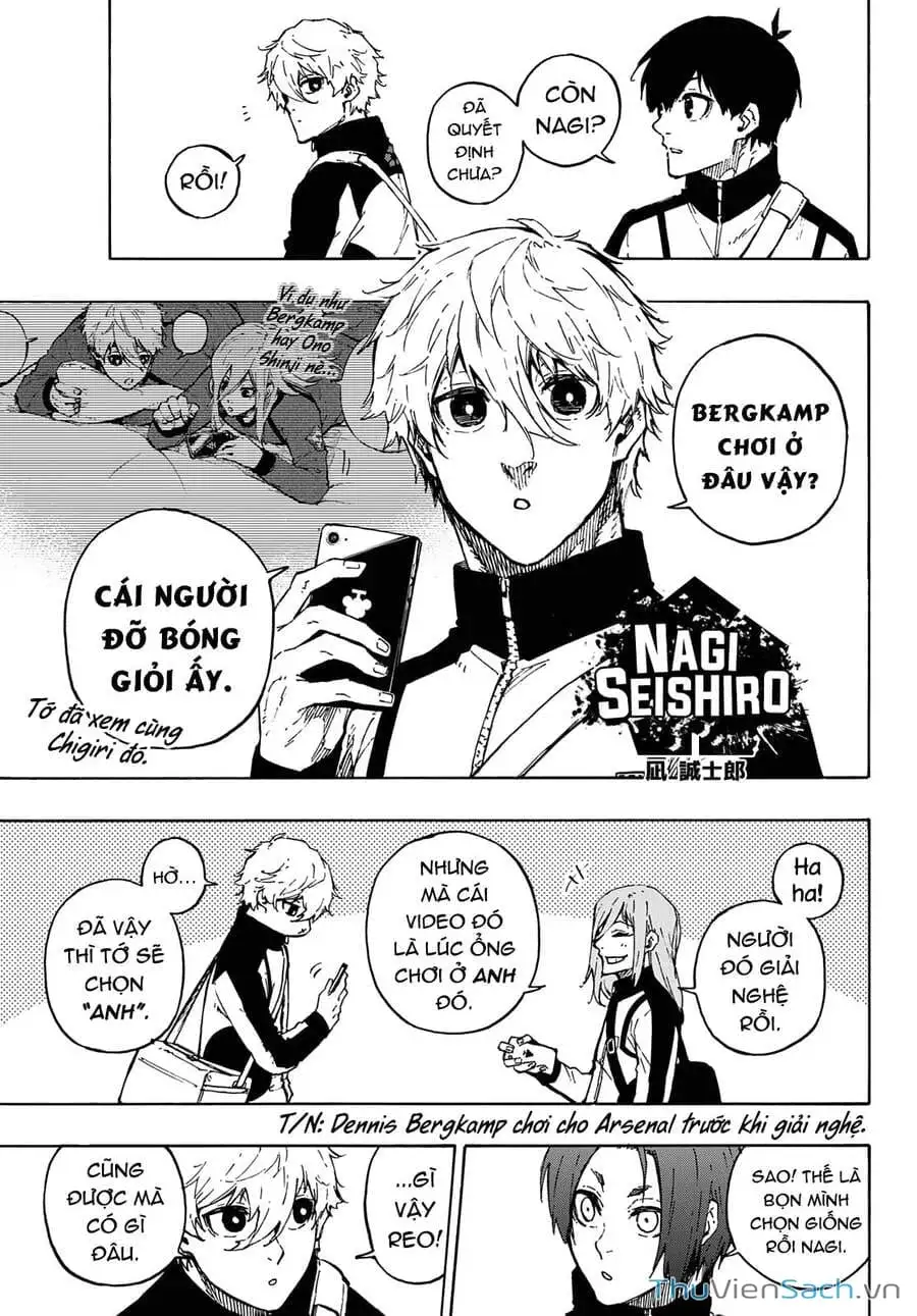 Truyện Tranh Tiền Đạo Số 1 - Blue Lock trang 6